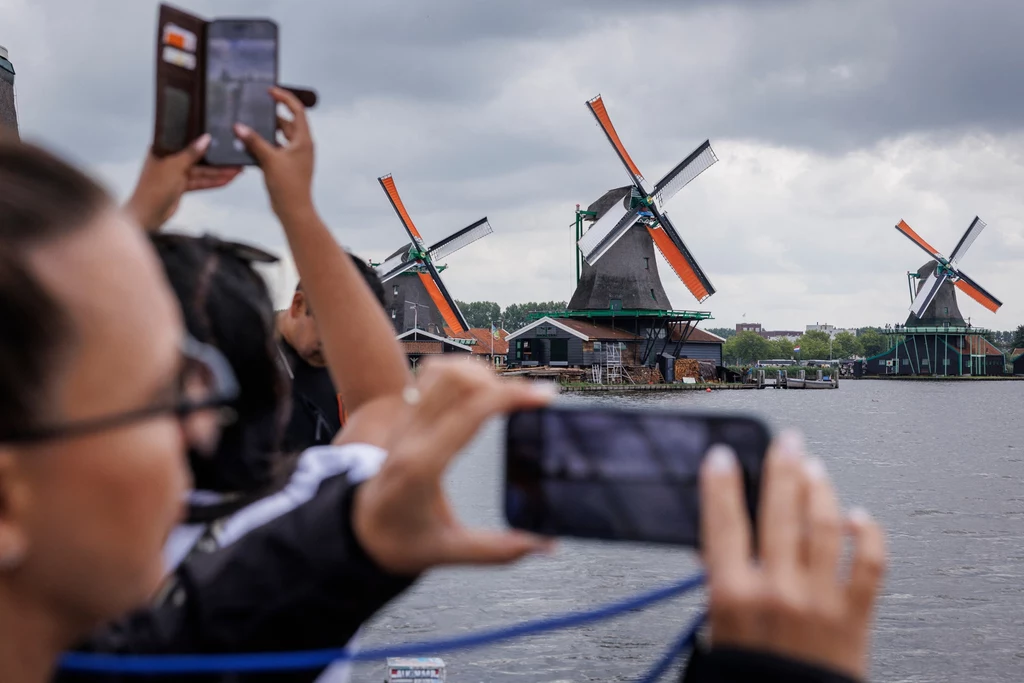 Zaanse Schans – skansen wiatraków, znajduje się w Zaandam, obok Zaandijk w Holandii