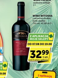 Wino słodkie Witosha