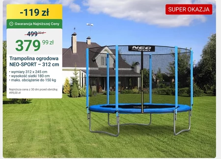 Trampolina ogrodowa Neo-Sport