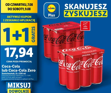 Napój Coca-Cola