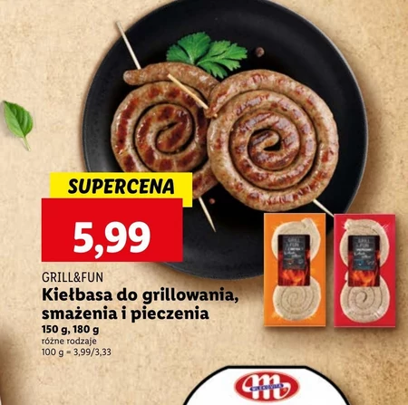 Kiełbaski na grilla Grill&Fun