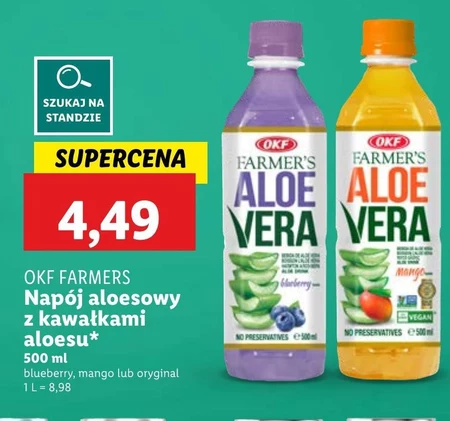 Napój aloesowy Aloe Vera