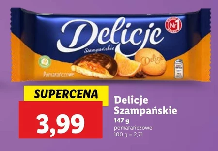 Ciastka Delicje Szampańskie