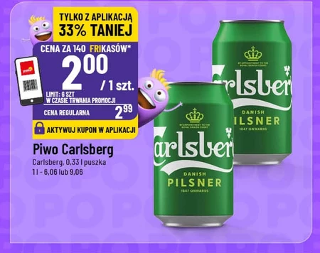 Piwo Carlsberg