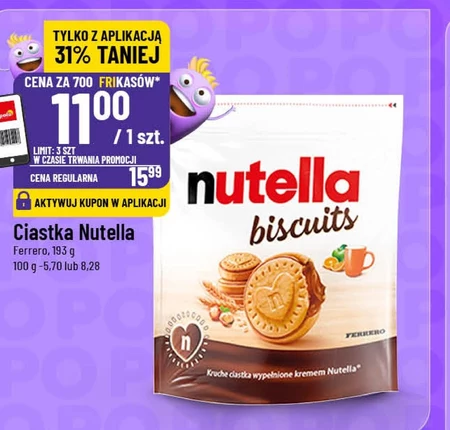 Ciastka Nutella