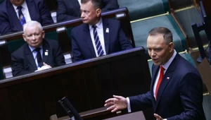 PiS zachwycone przemówieniem Nawrockiego. Choć pojawił się zgrzyt