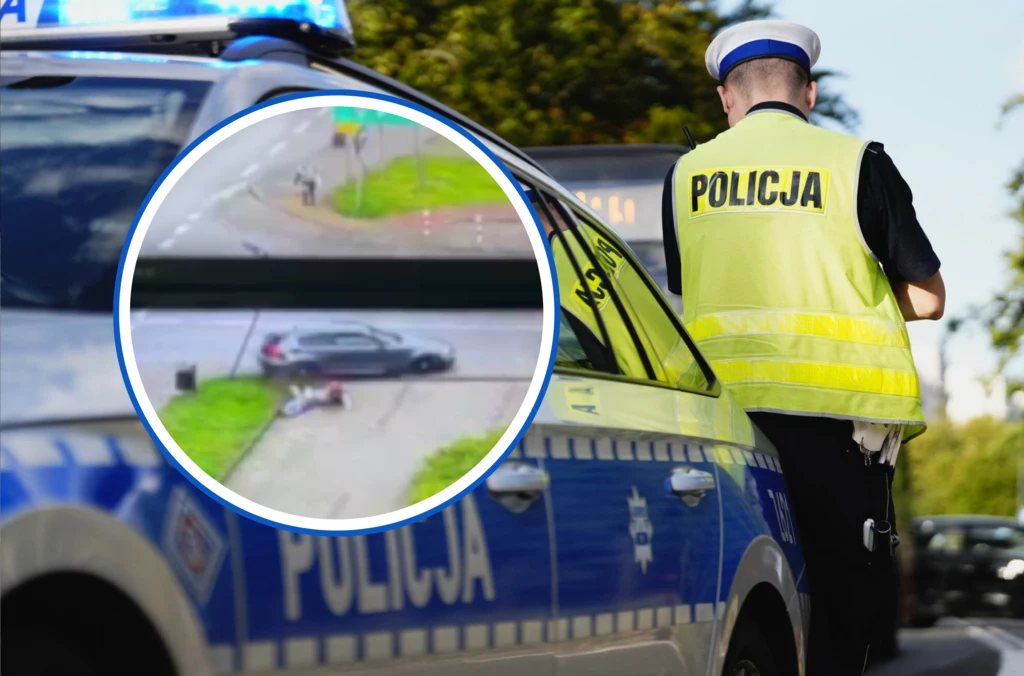 Kierowca BMW stracił panowanie nad pojazdem i potrącił dwóch pieszych. Do akcji wkroczyła policja z alkomatem. Kierowca BMW stracił panowanie nad pojazdem i potrącił dwóch pieszych. Do akcji wkroczyła policja z alkomatem.