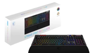 MSI prezentuje klawiaturę Strike Pro Wireless