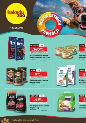 Gazetka promocyjna Kakadu, ważna od 07.08.2025 do 20.08.2025.