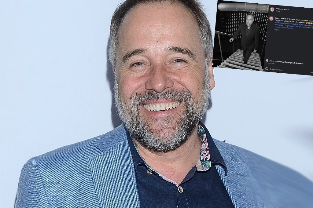 Łukasz Nowicki zamieścił czarno-białe zdjęcie na Instagramie. Miał coś ważnego do ogłoszenia /https://www.instagram.com/lukasz__nowicki/ Łukasz Nowicki zamieścił czarno-białe zdjęcie na Instagramie. Miał coś ważnego do ogłoszenia /https://www.instagram.com/lukasz__nowicki/