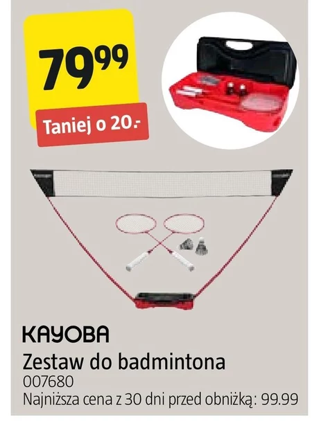 Zestaw do badmintona Kayoba