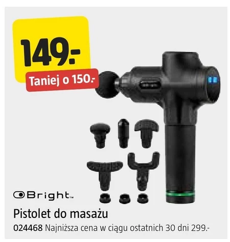 Pistolet do masażu Bright