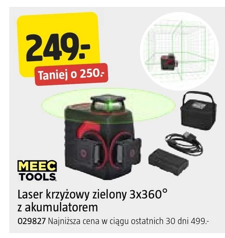 Laser krzyżowy Meec Tools