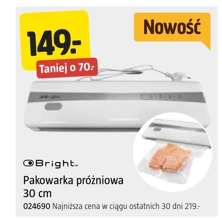 Pakowarka próżniowa Bright