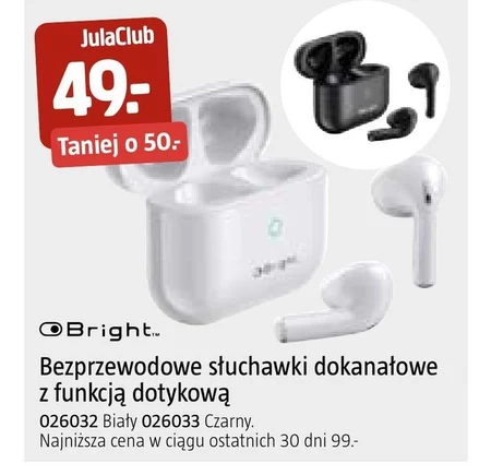 Słuchawki bluetooth Bright