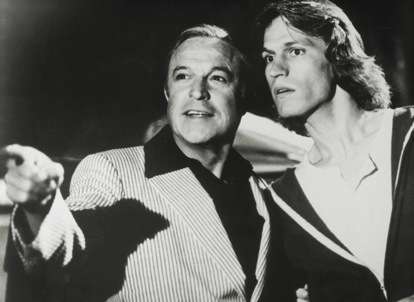 Gene Kelly i Michael Beck w filmie "Xanadu"
