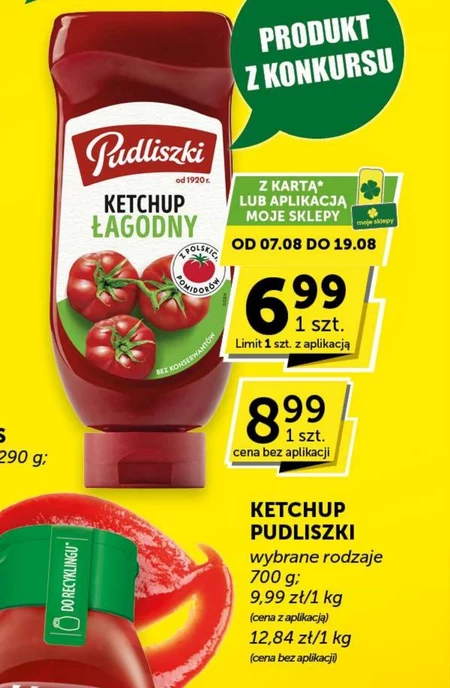 Кетчуп Pudliszki