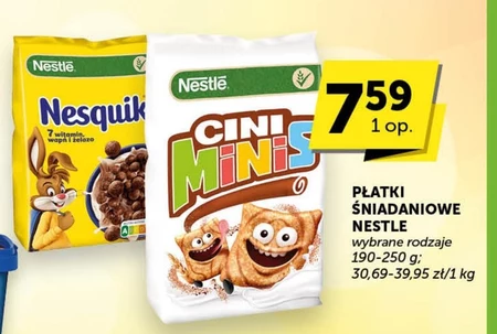 Сухі сніданки Nestle