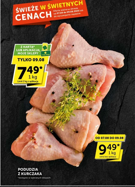 Podudzie z kurczaka