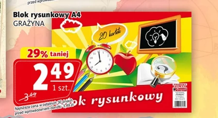 Blok rysunkowy Grażyna