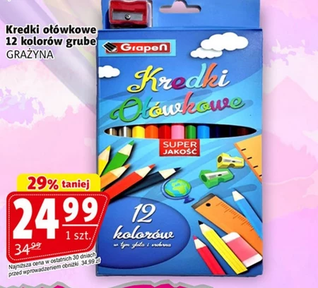 Kredki ołówkowe Grażyna