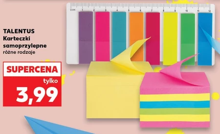 Karteczki samoprzylepne Talentus