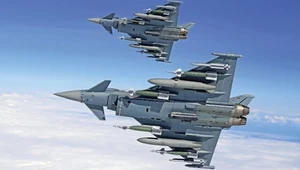 Niemieckie myśliwce Eurofighter pierwszy raz wylądowały w Polsce