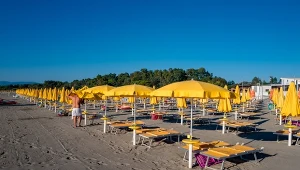 W tym roku na włoskich plażach odpoczywa mniej osób niż zwykle