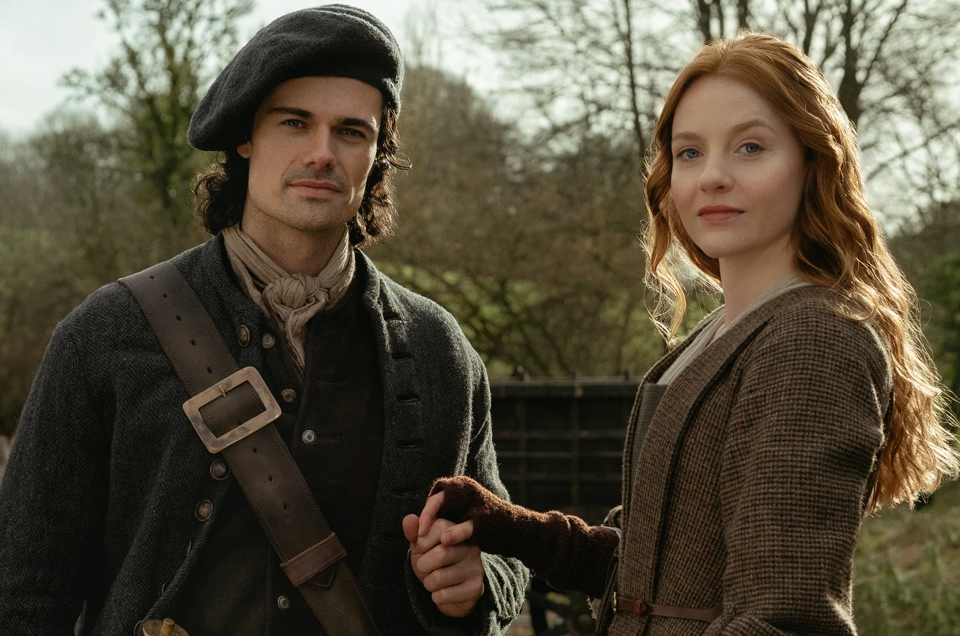 "Outlander: krew z krwi": Jamie Roy i Harriet Slater "Outlander: krew z krwi": Jamie Roy i Harriet Slater