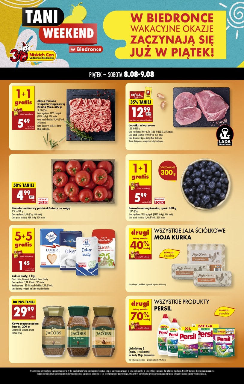 Gazetka promocyjna Biedronka - ważna od 08. 08. 2025 do 09. 08. 2025