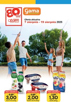 Gazetka promocyjna Społem Olsztyn, ważna od 07.08.2025 do 19.08.2025.