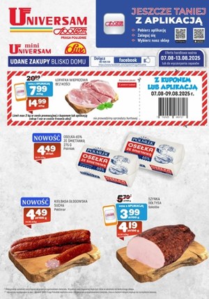 Gazetka promocyjna WSS Praga Południe, ważna od 07.08.2025 do 13.08.2025.