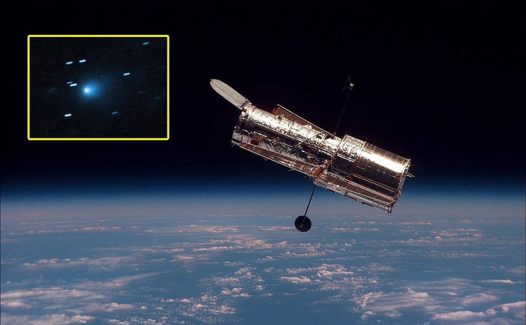 Kosmiczny Teleskop Hubble'a wykonał pierwszą wyraźną fotografię obiektu 3I/ATLAS