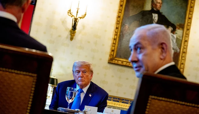 Donald Trump nakrzyczał na premiera Izraela, Benjamina Netanjahu