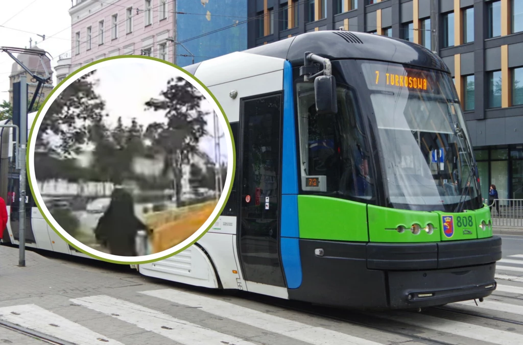 19-latek na hulajnodze elektrycznej przejechał przez przejście dla pieszych w słuchawkach, nie zauważając nadjeżdżającego tramwaju. 
