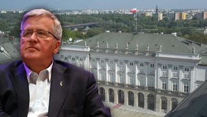 "Kompletne bezguście". Bronisław Komorowski krytykuje Pałac Prezydencki