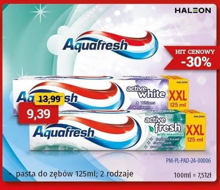 Зубна паста Aquafresh