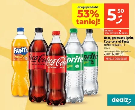 Napój gazowany E