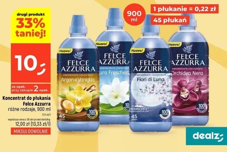 Koncentrat do płukania tkanin Felce Azzurra