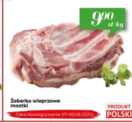 Żeberka wieprzowe Data