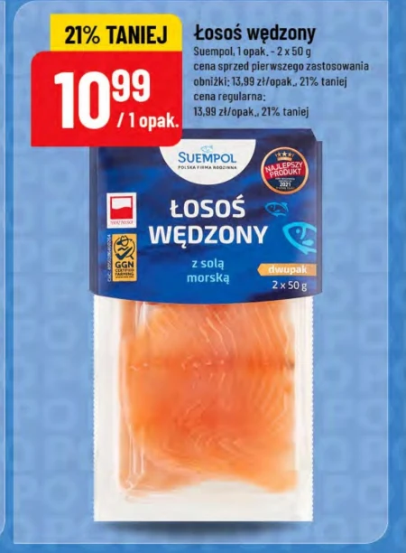 Łosoś wędzony Suempol