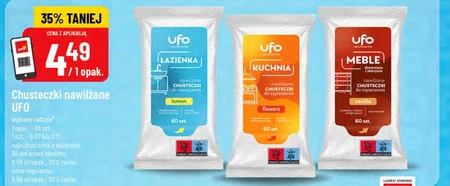 Chusteczki do czyszczenia UFO