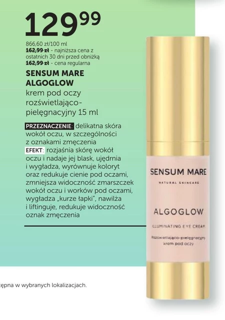 Krem pod oczy Sensum Mare