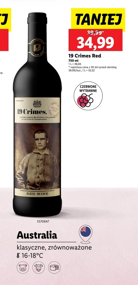 Wino Crimes Red