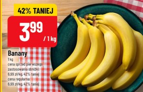 Banany niska cena