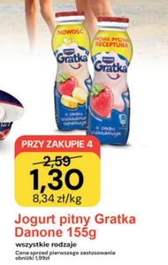 Jogurt pitny Gratka