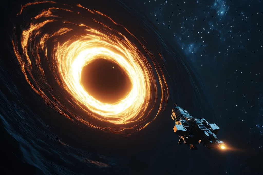 Brzmi jak science fiction, ale lot do czarnej dziury moze być możliwy Brzmi jak science fiction, ale lot do czarnej dziury moze być możliwy