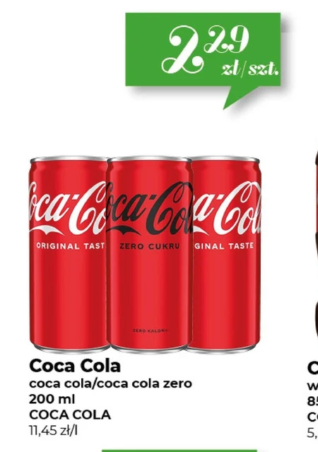 Napój Coca-Cola