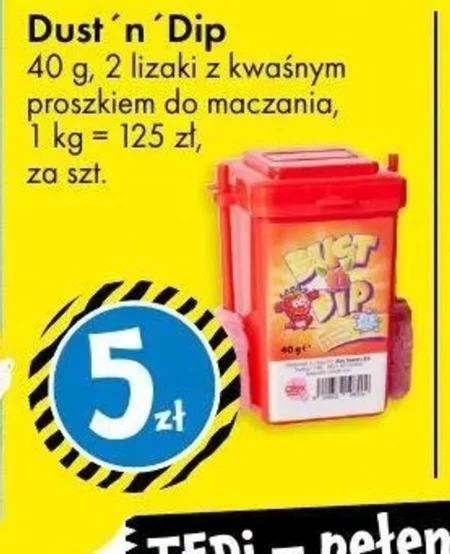 Lizak Dust'n'Dip