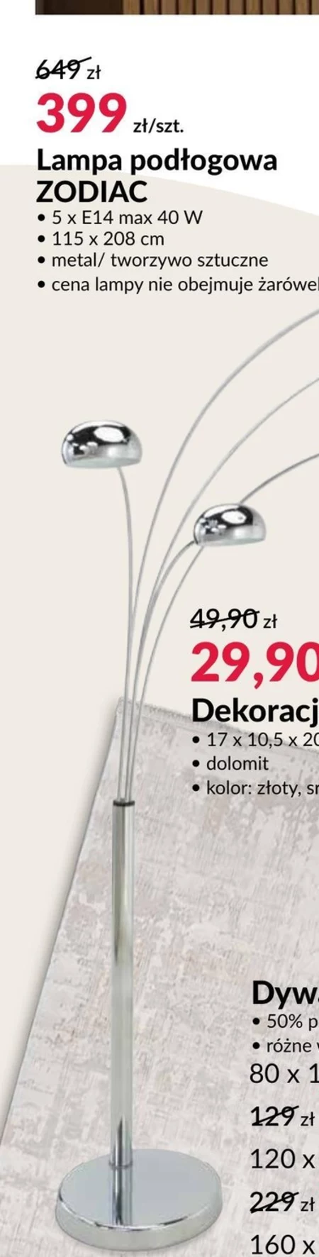 Lampa podłogowa E